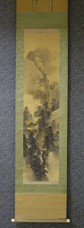 Mountain Stream in Landscape