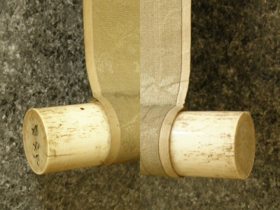 Roller Ends made from Deer Horn