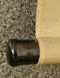 Roller End made from Wood (Lacquered)
