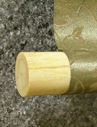 Roller End made from Antler