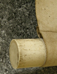 Roller End made from Antler