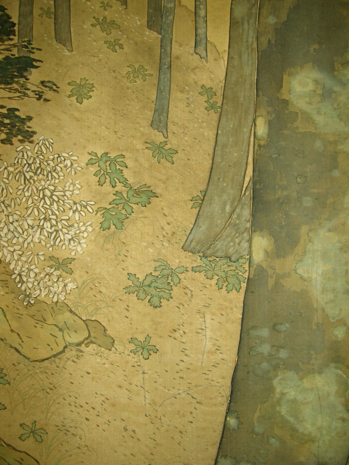 Flowers and Trees in Grove