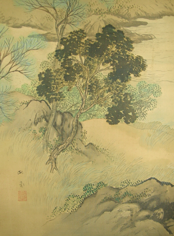 River, Matsu Tree
