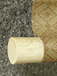 Roller End made from Antler