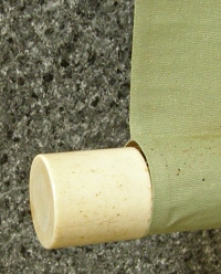 Roller End made from Antler