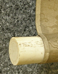 Roller End made from Antler