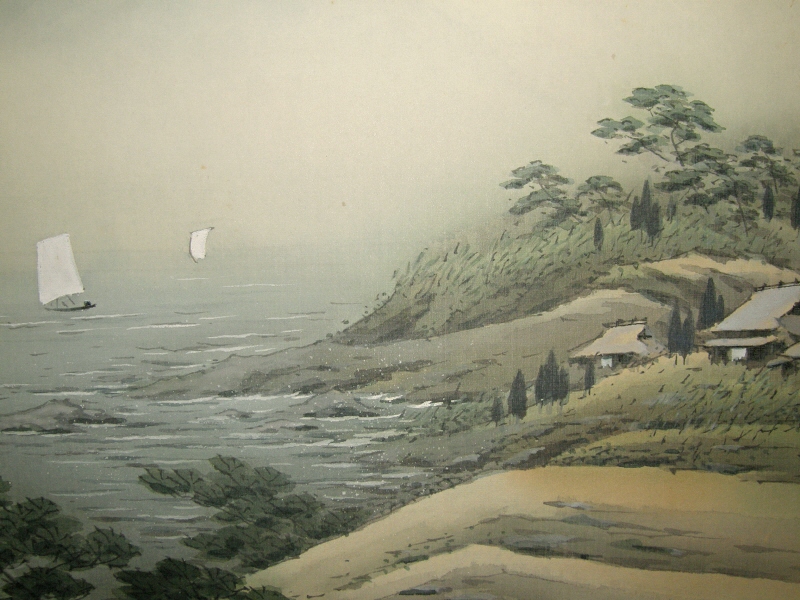 Sailing Boats, Straw Huts