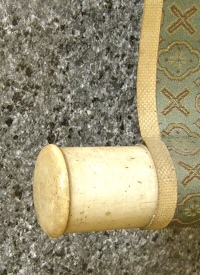Roller End made from Antler