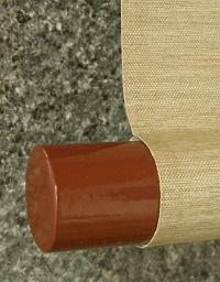 Roller End made from Wood