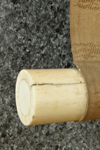 Roller End made from Antler