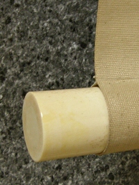 Roller End made from Antler