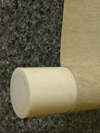 Roller End made of Ivory