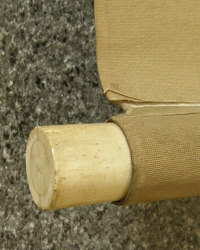 Roller End made from Antler