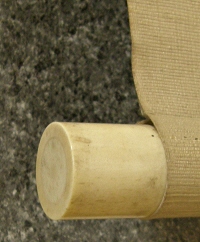 Roller End made from Antler