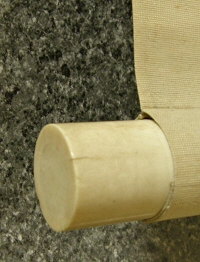 Roller End made from Ivory