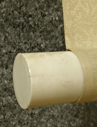 Roller End made from Ivory