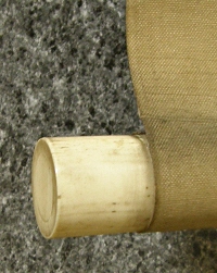 Roller End made from Antler