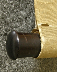 Roller End made of Ebony Wood