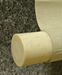 Roller End made from Antler