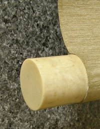 Roller End made from Ivory (Zoge)