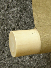Roller End made from Antler