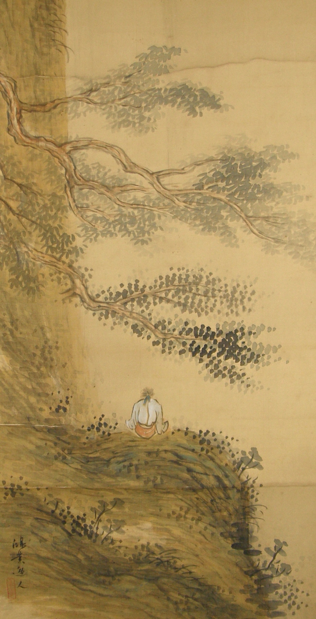 Man in Meditation Practice
