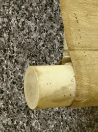 Roller End made from Antler