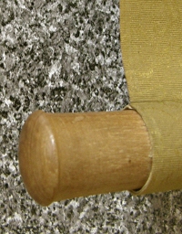 Roller End made of Wood