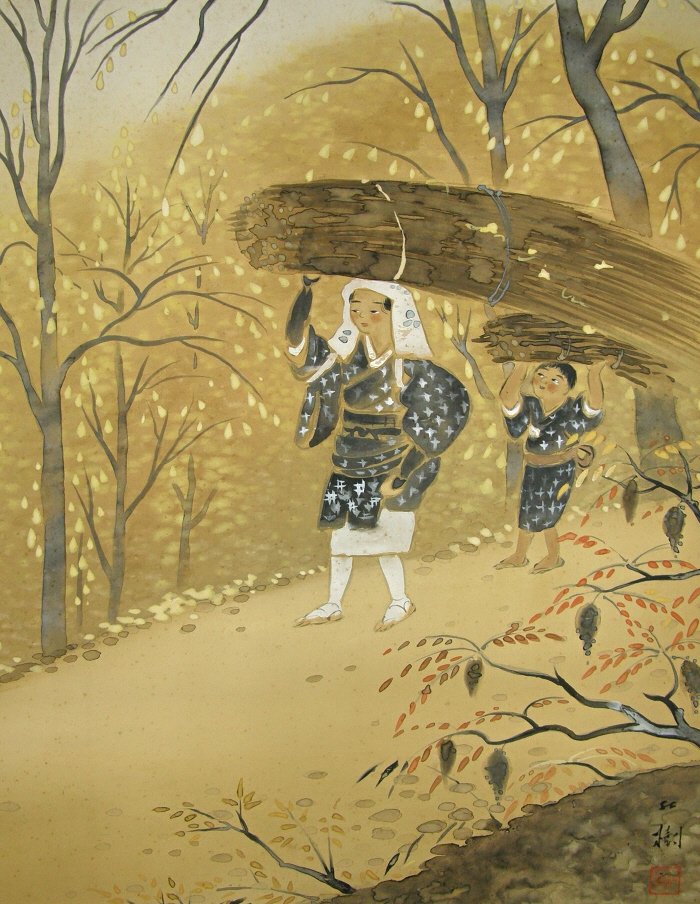 Farmer Mother & Child