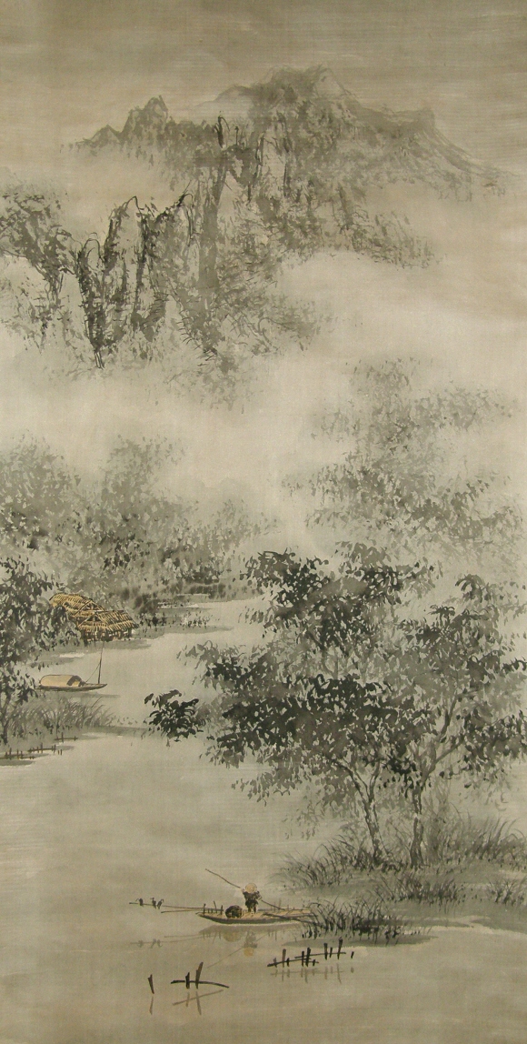 Sansui Landscape View Painting