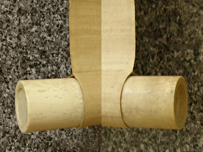 Roller Ends made from Antler