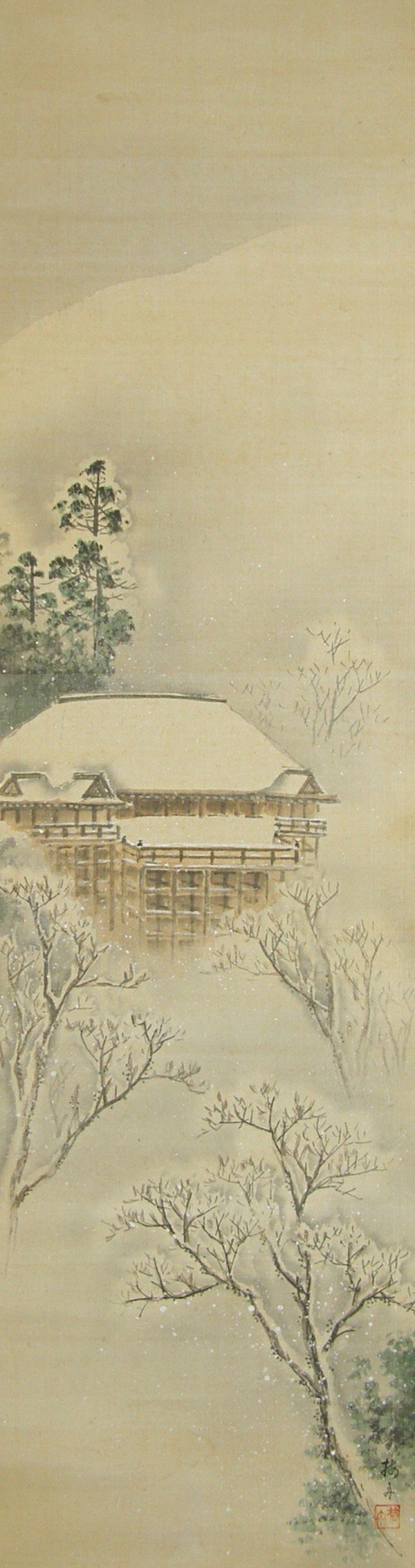 The Kiyomizu-Dera Temple in the Winter