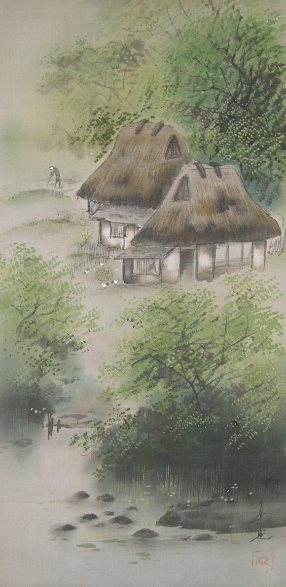 Farmer, Straw Huts