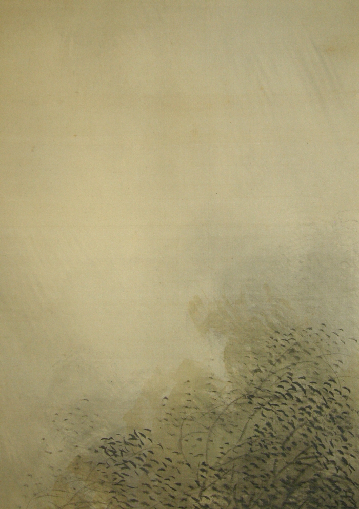 Willow Tree in the Rain