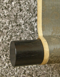 Roller Rod made of Black Ebony Wood