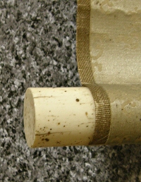 Roller End made of Deer Horn