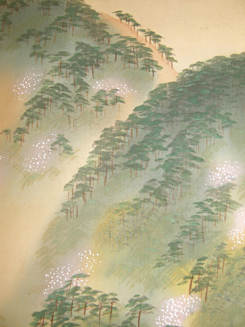 Matsu Tree, Sakura Flowers