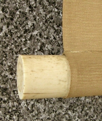 Roller Rod made of Deer Horn