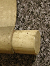 Roller End made of Antler