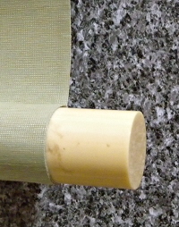 Kakemono End made of Ivory (Zoge)