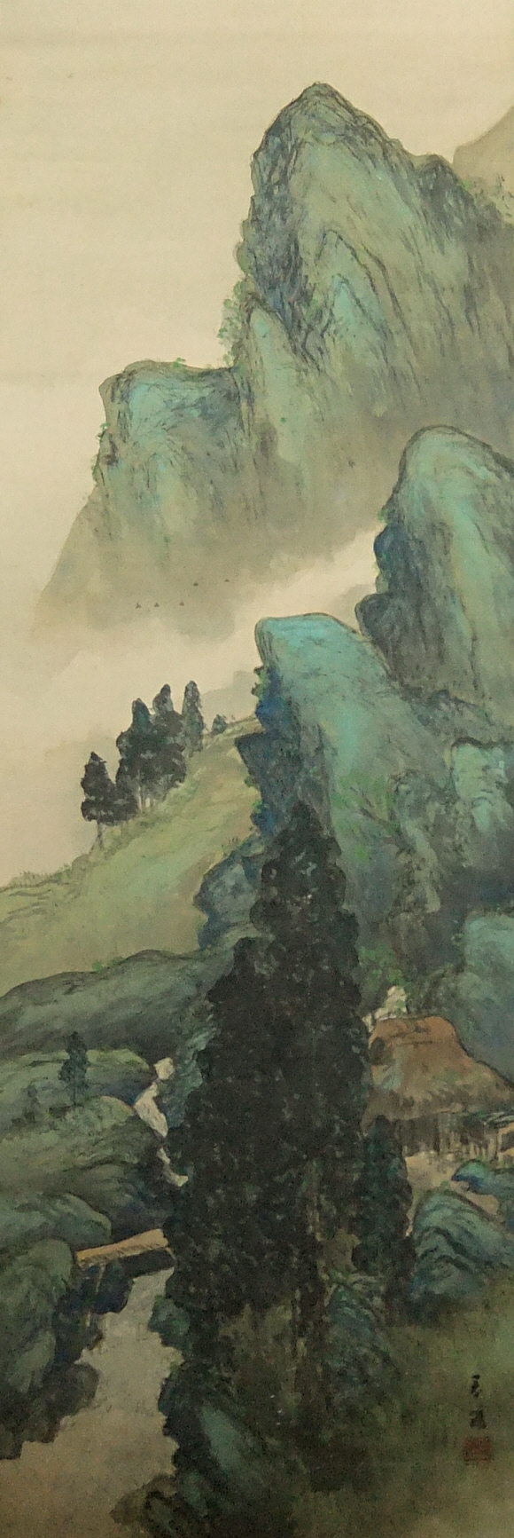 Japanese Sansui-ga Landscape View