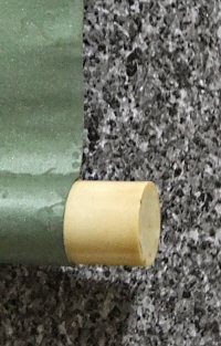 Kakemono End made of Staghorn