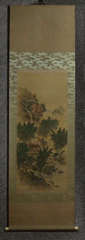 [ Bamboo Grove & Moutain Stream ] Sansui-ga Landscape