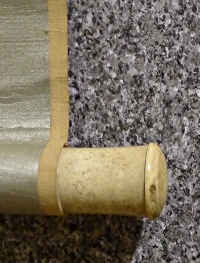 Kakemono End made of Deer Horn