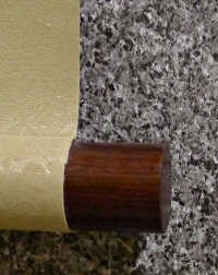 Kakemono End made of Wood