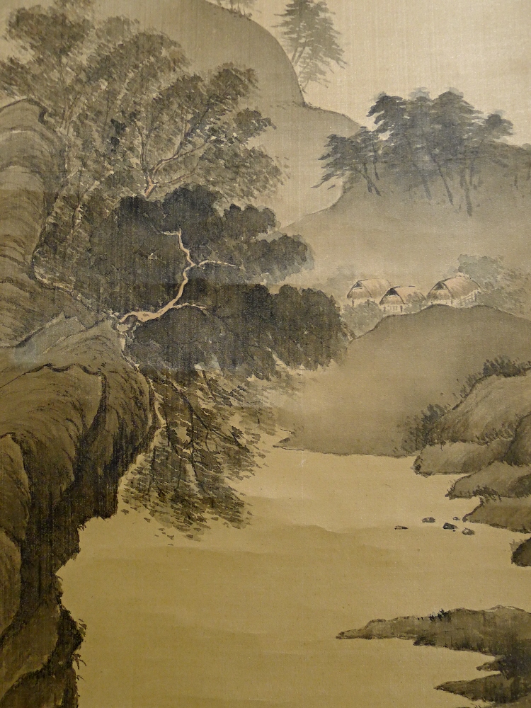 Mountain Stream & Straw Huts