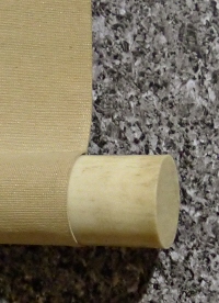 Kakemono End made of Staghorn