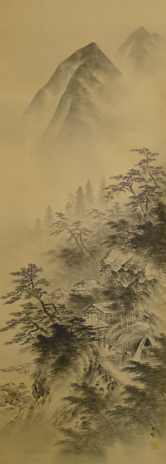 Japanese Sansui-ga Drawing