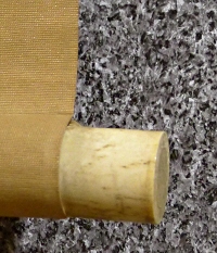 Jikusaki Roller End made of Shikatsuno Antler