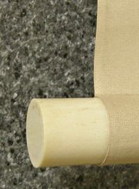 Roller End made from Ivory